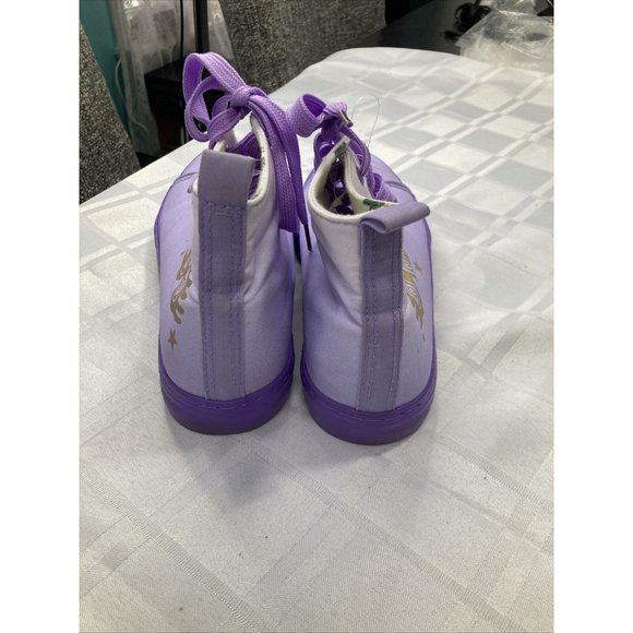 Women's Harry Potter Ground Up High-Top Sneakers Shoes SIZE 8 (Used) Purple - Picture 5 of 9